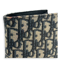 Oblique Wallet Beige and Black Dior Oblique Jacquard in Jacquard