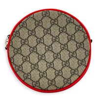 GG Supreme Ribbon Multi-colour Crossbody Bag in Coated Canvas, Silver hardware