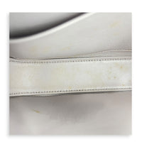 Triomphe Claude Purple Shoulder Bag in Calfskin, Gold hardware