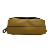 Flamenco Yellow Shoulder Bag in Calfskin, Silver hardware
