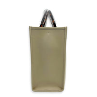 Sunshine Tote White Tote Bag in Calfskin, Gold hardware