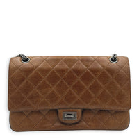 2.55 Shoulder Bag Brown in Calfskin