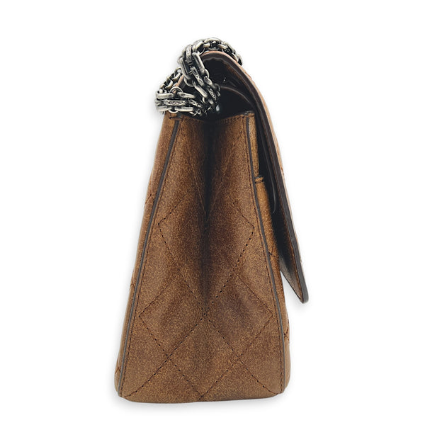 2.55 Shoulder Bag Brown in Calfskin