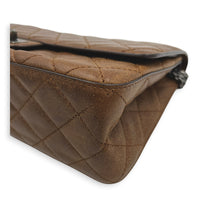 2.55 Shoulder Bag Brown in Calfskin