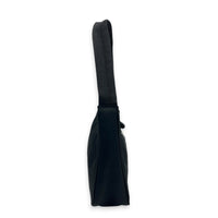 Re-Edition 2000 Shoulder Bag Mini Black in Re-Nylon, Gunmetal hardware