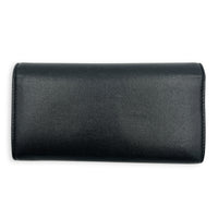 CC Black Wallet in Caviar Leather, Gold hardware