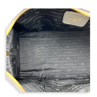 Amazona Grey Top Handle Bag in Calfskin, Gold hardware