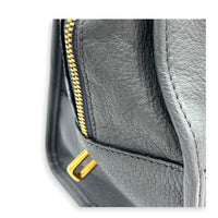 Amazona Grey Top Handle Bag in Calfskin, Gold hardware