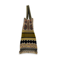 Book Tote Tote Bag Large Beige in Canvas