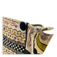 Book Tote Tote Bag Large Beige in Canvas