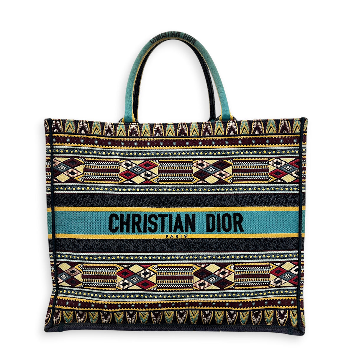 Book Tote Large Multi-colour Tote Bag in Canvas