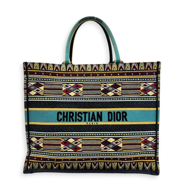 Book Tote Large Multi-colour Tote Bag in Canvas