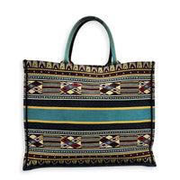 Book Tote Large Multi-colour Tote Bag in Canvas