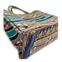 Book Tote Large Multi-colour Tote Bag in Canvas