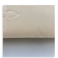 OnTheGo Tote Bag MM White in Empreinte Leather, Gold hardware
