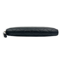 Classic Wallet Black in Caviar Leather, Gold hardware