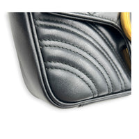 GG Marmont Shoulder Bag Black in Calfskin