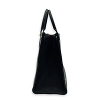 OnTheGo Tote Bag MM Black in Empreinte Leather, Gold hardware