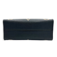 OnTheGo Tote Bag MM Black in Empreinte Leather, Gold hardware