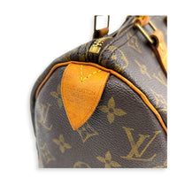 Speedy Top Handle Bag 25 Monogram in Monogram Coated Canvas, Gold hardware
