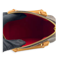 Speedy Bandouliere Top Handle Bag 20 Brown in Monogram Coated Canvas
