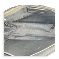 Niki Shoulder Bag Black in Calfskin, Ruthenium hardware