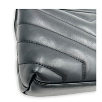 Loulou Crossbody Bag Toy Black in Calfskin, Gold hardware