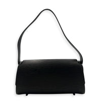 Nocturne Top Handle Bag Black in Epi Leather, Acetate hardware