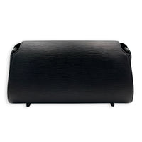 Nocturne Top Handle Bag Black in Epi Leather, Acetate hardware