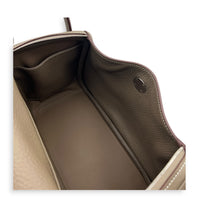 Lindy 26 Etoupe Shoulder Bag in Clemence, Palladium hardware
