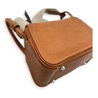 Lindy II Mini Fauve in Barenia Faubourg, Palladium hardware