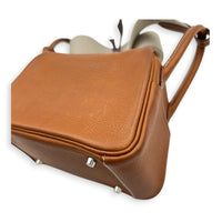 Lindy II Mini Fauve in Barenia Faubourg, Palladium hardware