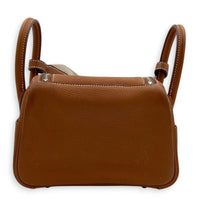 Lindy II Mini Fauve in Barenia Faubourg, Palladium hardware