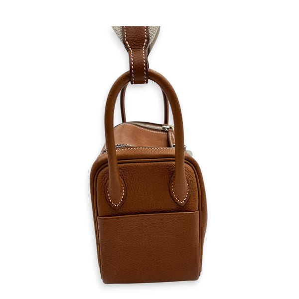 Lindy II Mini Fauve in Barenia Faubourg, Palladium hardware