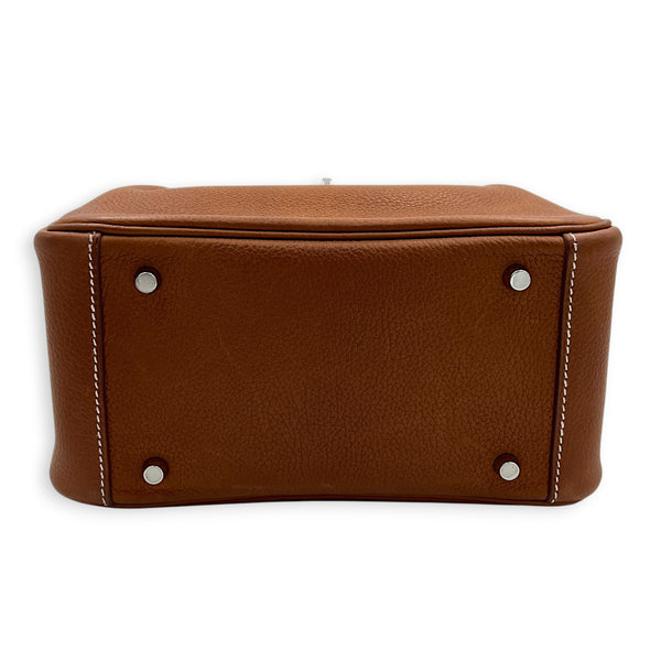 Lindy II Mini Fauve in Barenia Faubourg, Palladium hardware
