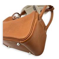 Lindy II Mini Fauve in Barenia Faubourg, Palladium hardware