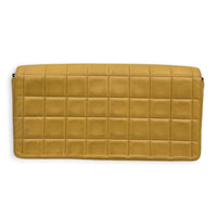 Chocolate Bar Beige Shoulder Bag in Lambskin, Gold hardware
