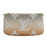 Multi-Pochette Accessoires Crossbody Bag Multi-colour in Coated Canvas, Gold hardware