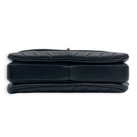 Trendy CC Top Handle Bag Black in Lambskin