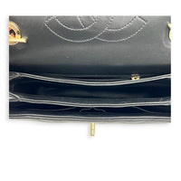 Trendy CC Top Handle Bag Black in Lambskin