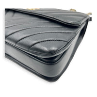 Trendy CC Top Handle Bag Black in Lambskin