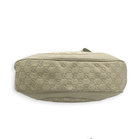Guccissima Shoulder Bag Beige in Calfskin, Gold hardware
