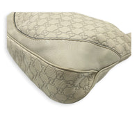 Guccissima Shoulder Bag Beige in Calfskin, Gold hardware