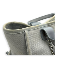 Deauville Top Handle Bag Blue in Canvas