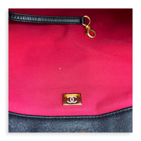 C19 Black Tote Bag in Lambskin, Mixed hardware