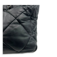 C19 Black Tote Bag in Lambskin, Mixed hardware