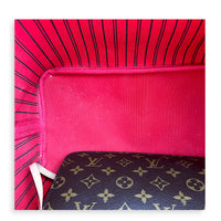 Neverfull Tote Bag GM Monogram in Monogram Coated Canvas, Gold hardware