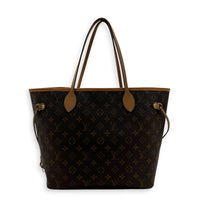 Neverfull Tote Bag GM Monogram in Monogram Coated Canvas, Gold hardware