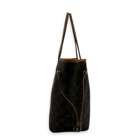 Neverfull Tote Bag GM Monogram in Monogram Coated Canvas, Gold hardware