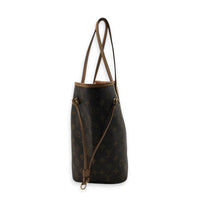 Neverfull Tote Bag GM Monogram in Monogram Coated Canvas, Gold hardware